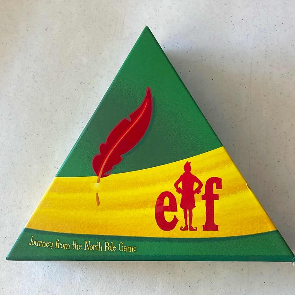 Elf Journey From the North Pole Board Game